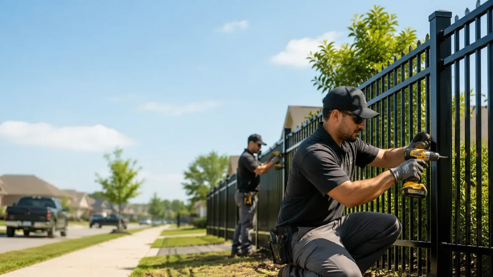 Metal Fence Installation in Victor, WV